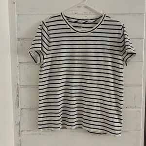 J. Crew girlfriend stripe tee